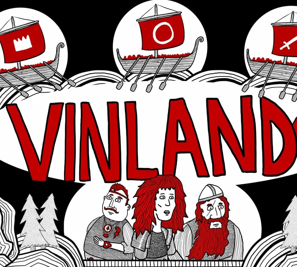 Cartoon Poster of the Family show: Jack Dean & Company – Vinland Pay What You Decide