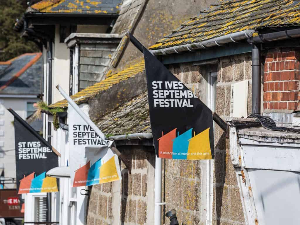 St Ives September Festival Flags