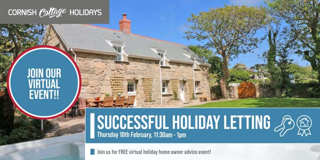 Cornish Cottages Holidays Holiday Letting Poster