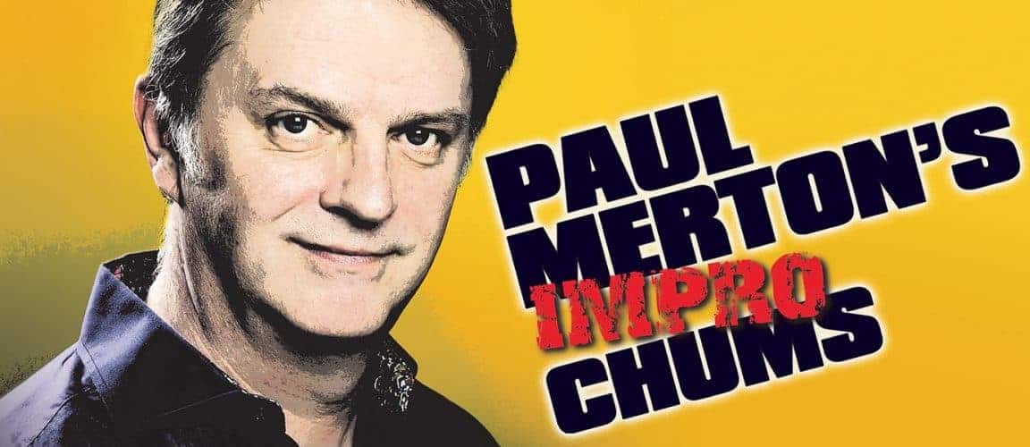 PAUL MERTON'S IMPRO CHUMS poster