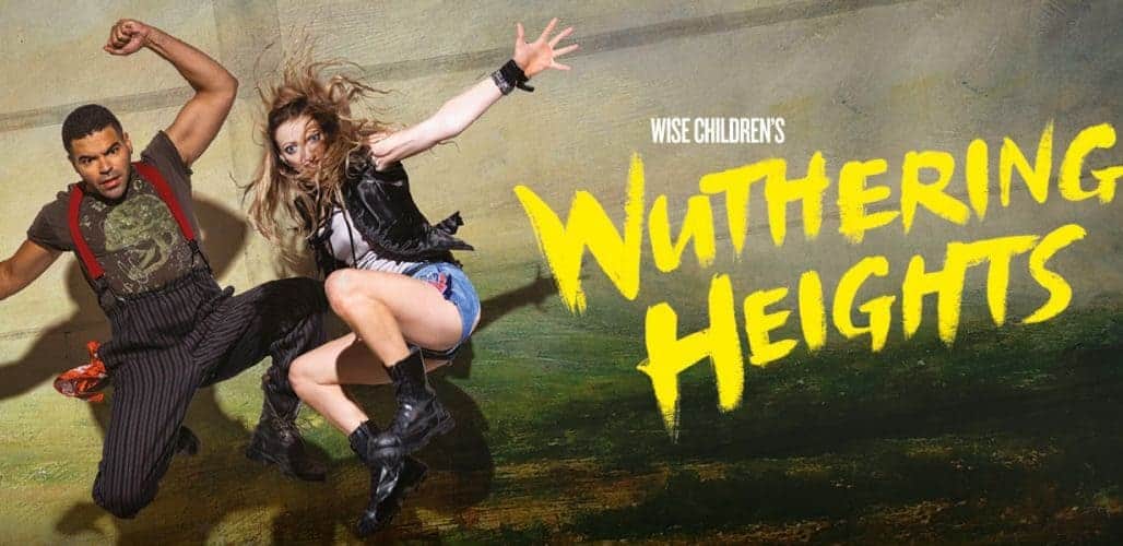 WUTHERING HEIGHTS Poster showing two teens jumping