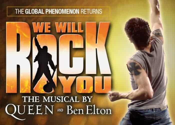 We Will Rock You The Musical by Queen and Ben Elton poster