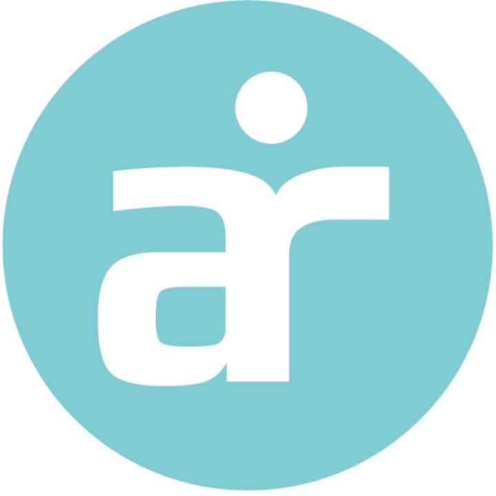 Blue circle with white 'ai' learning logo